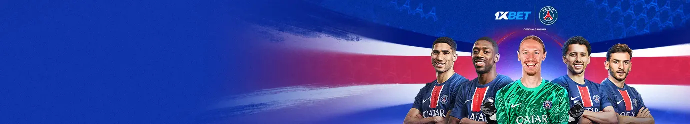 1xBet est partenaire officiel du PSG